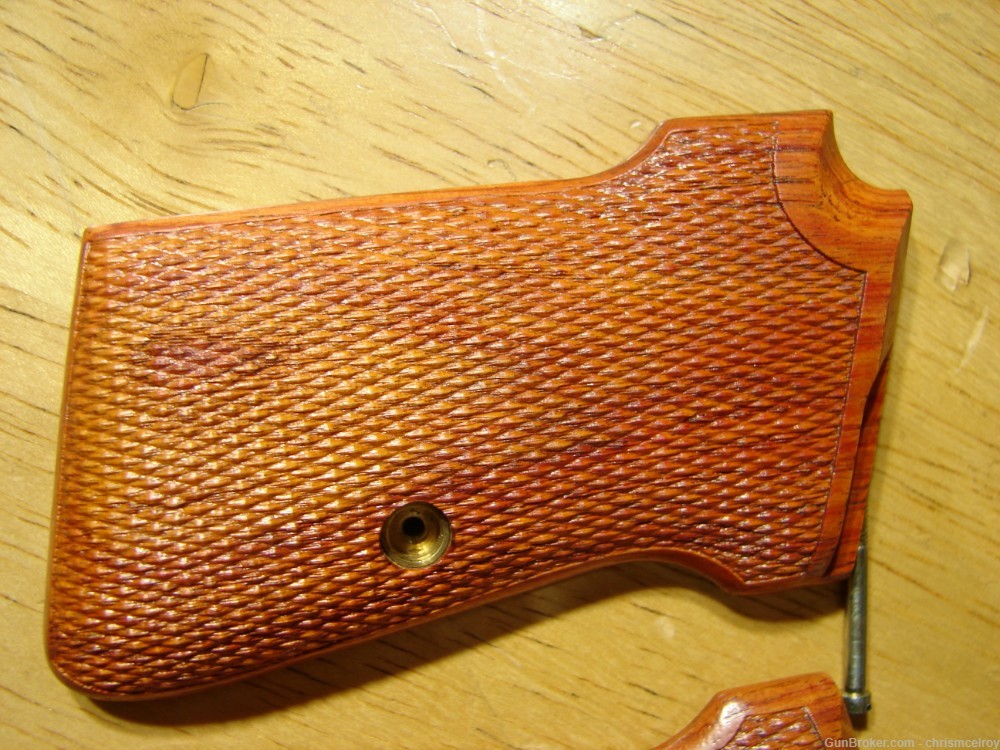 WALTHER PPK/S AND PP GRIPS EXOTIC HARDWOOD BY HOGUE LIKE NEW WITH SCREW-img-6