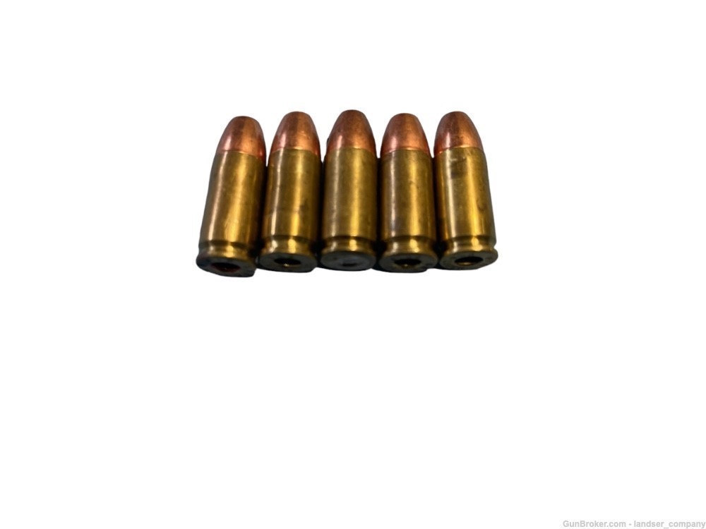 9mm Luger Dummy Ammo (5 rounds)-img-0