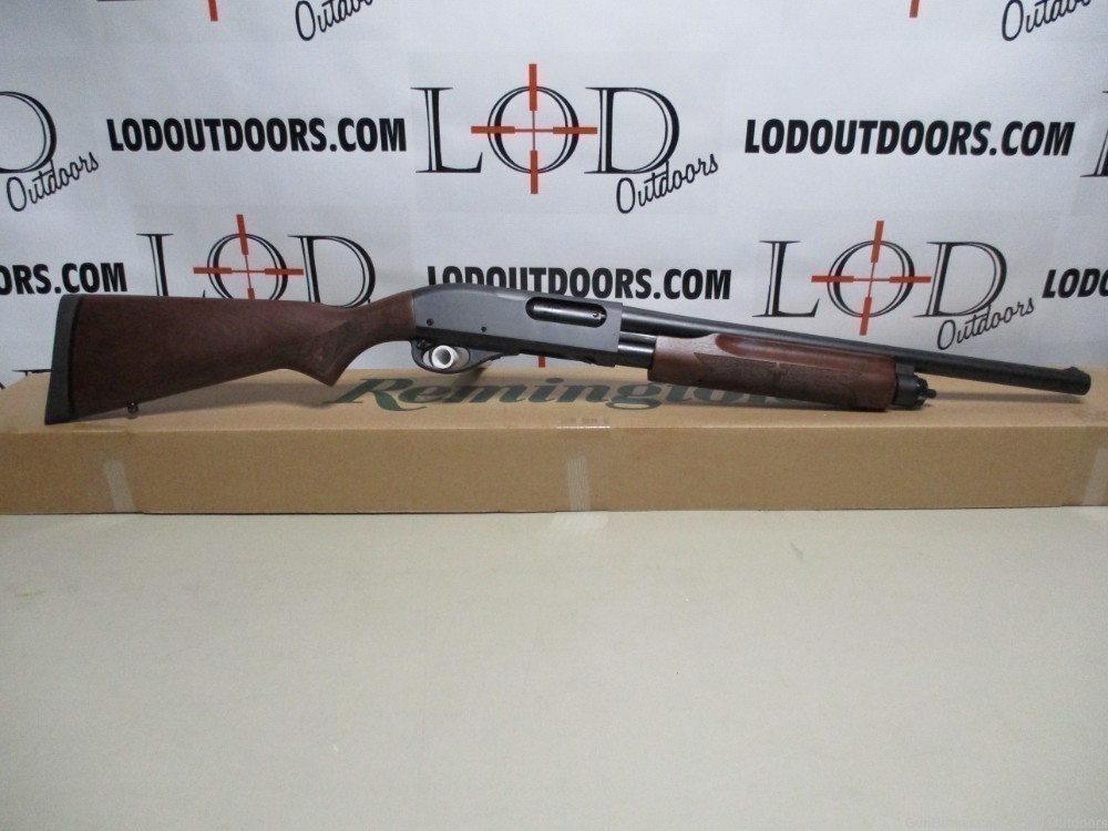 Remington 870 Express Home Defense Shotgun, 18" bbl, beautiful wood stock-img-0