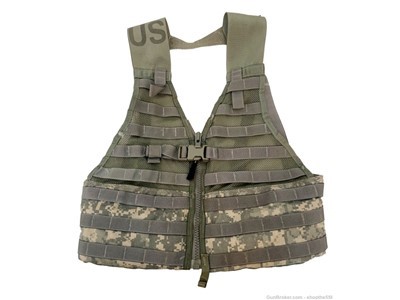 USGI Molle II ACU Fighting Load Carrier FLC Tactical Vest Harness