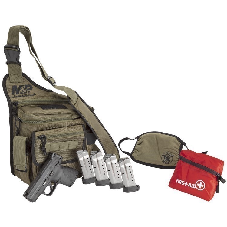 Smith & Wesson M&P Shield 9mm Luger Bag Bundle-img-0