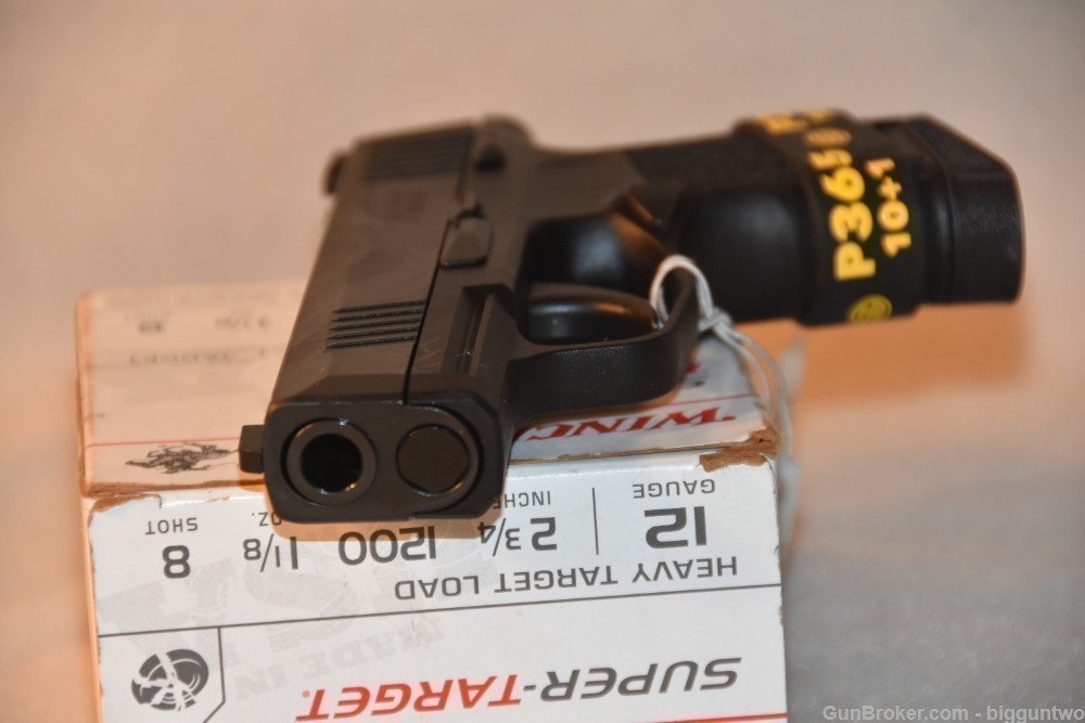 Sig Sauer P365-9 9MM Cal Semi Auto Pistol Brand New in Factory Case w/paper-img-16