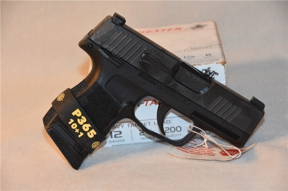 Sig Sauer P365-9 9MM Cal Semi Auto Pistol Brand New in Factory Case w/paper-img-0