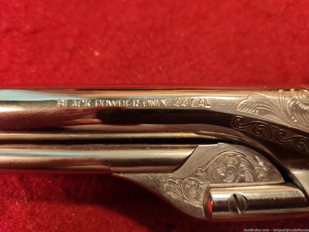 Pietta model 1860 Army 44 caliber revolver engraved NEW!-img-15