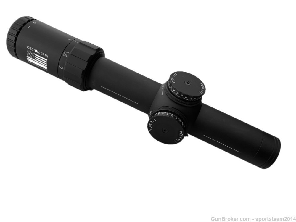 ADE 1-8x28 FFP Front Focal Plain Riflescope with MOA Reticle , 34mm tube-img-6