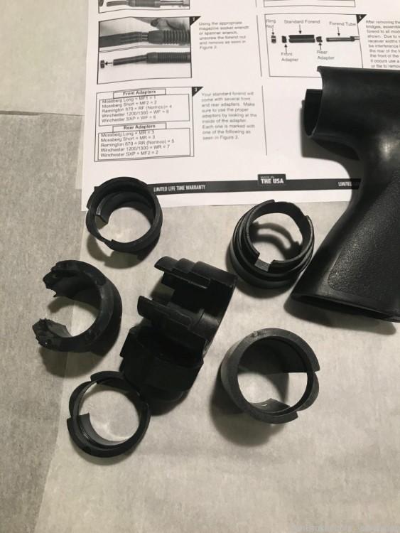 ATI  Shotforce Pistol Grip Shotgun Forend Remington, Mossberg, Winchester-img-1