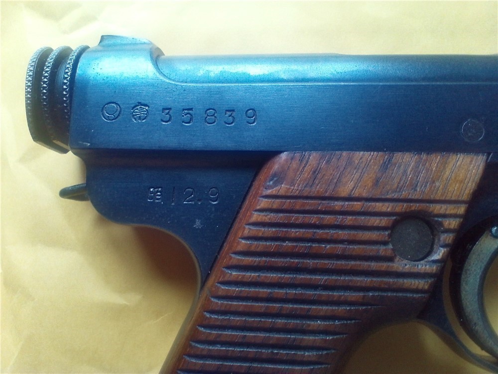 Vintage 1937 Japanese Nambu pistol-img-16