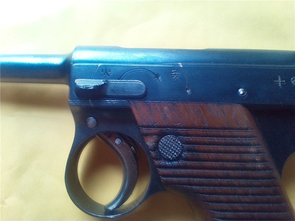 Vintage 1937 Japanese Nambu pistol-img-11