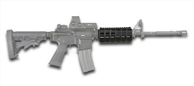 AR Carbine Handguard Black QUAD-STK09301B-img-1