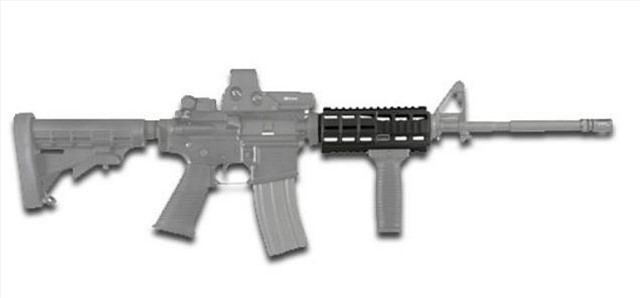 AR Carbine Handguard Black QUAD-STK09301B-img-3