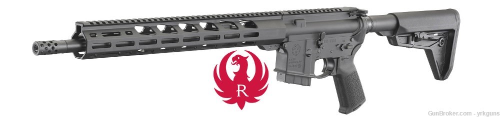 Ruger AR-556 MPR 350LEGEND 16" M-LOK Elite 452 Trigger AR Rifle NEW 8532-img-4
