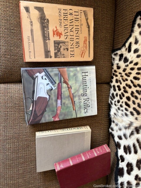 A collection of FOUR terrific shooting books for a gunroom library-img-2