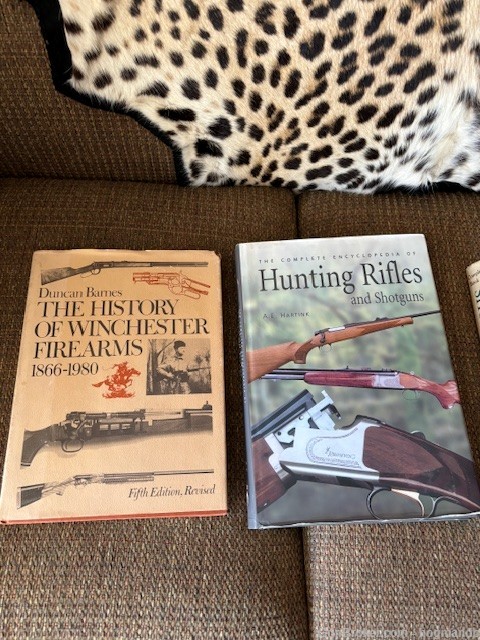 A collection of FOUR terrific shooting books for a gunroom library-img-0