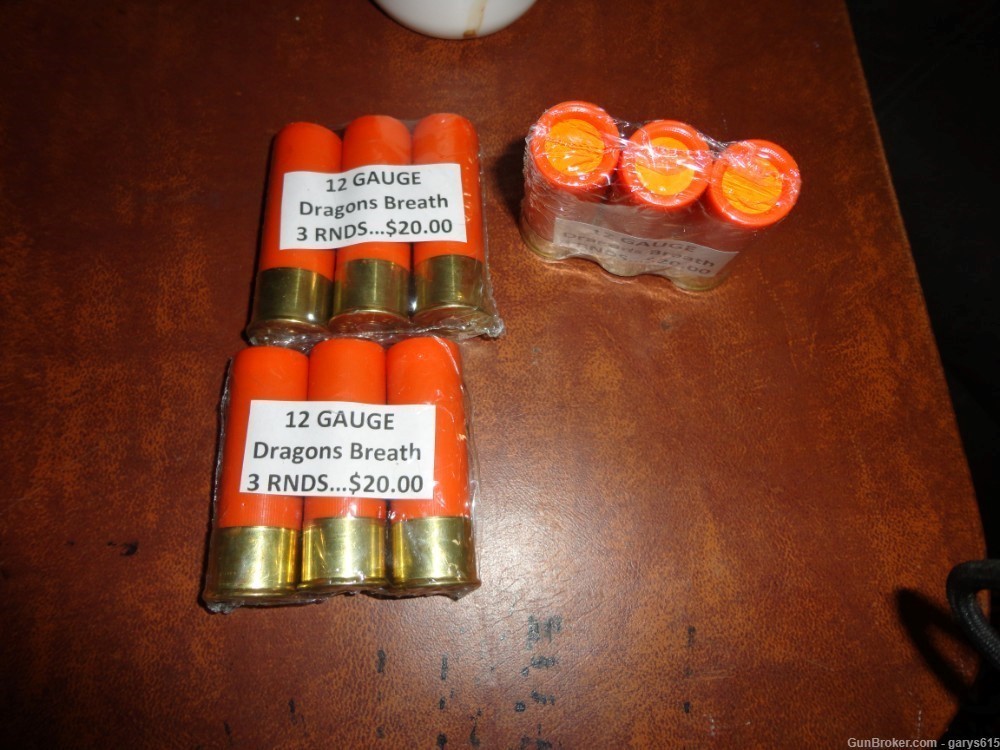 12 gauge Dragons Breath, 9 rounds new-img-1