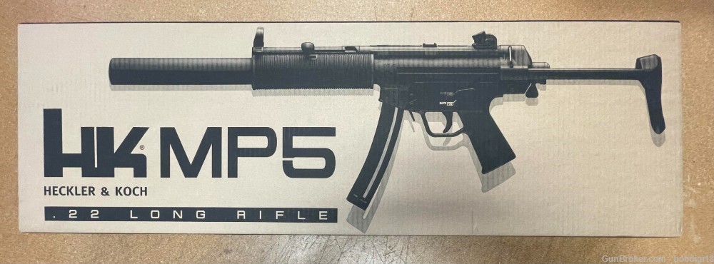 HK 81000468 MP5 22 LR 25+1 16" Retractable Stock NO CC FEES-img-4