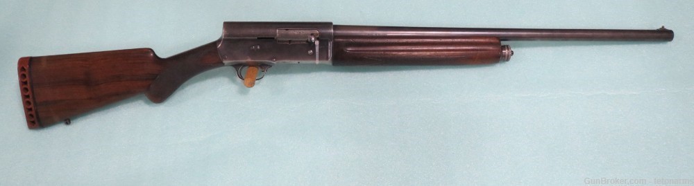 Belgian Browning A5, 12 ga, barrel shortened to 24" -img-0