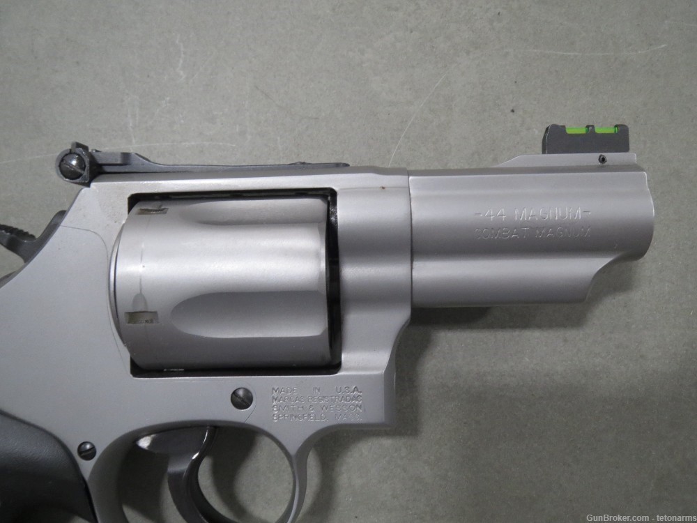Smith & Wesson model 69 Combat Magnum, 44 Mag, 3-inch barrel, used no box-img-2