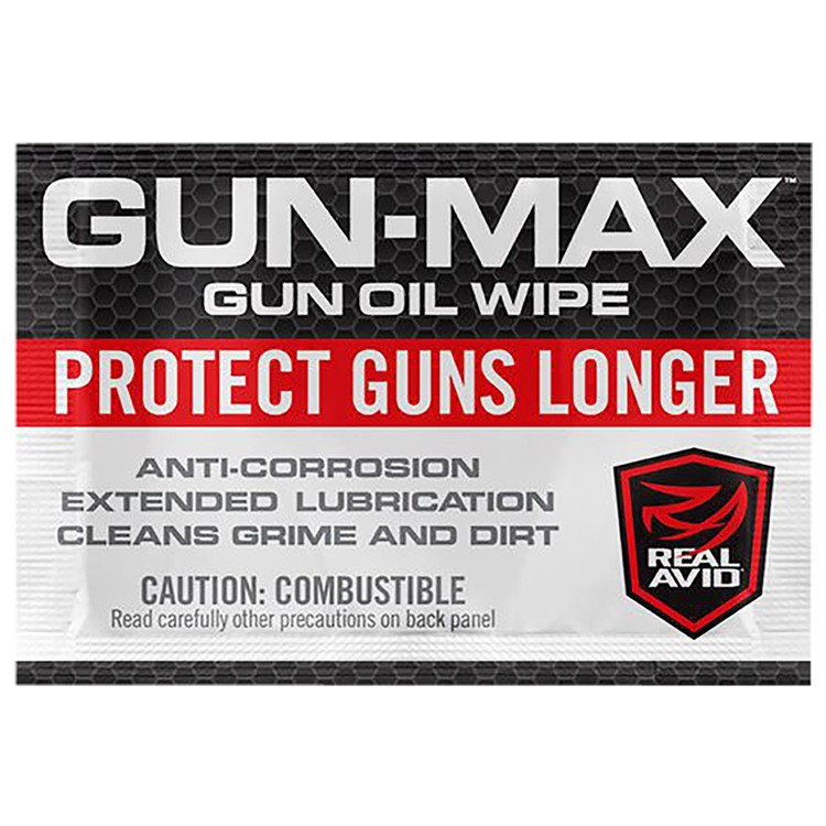Real Avid Gun-Max Gun Oil Wipes 25/Pkg-img-0