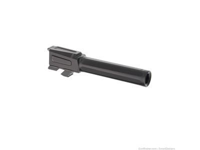 Tyrant Designs Glock 19 / 19X / 45 Gen 3-5 Compatible Barrel Black