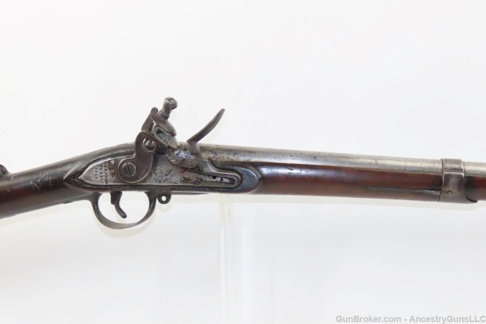 WAR of 1812 DATED Antique U.S. HARPERS FERRY ARMORY M1795 FLINTLOCK Musket -img-3