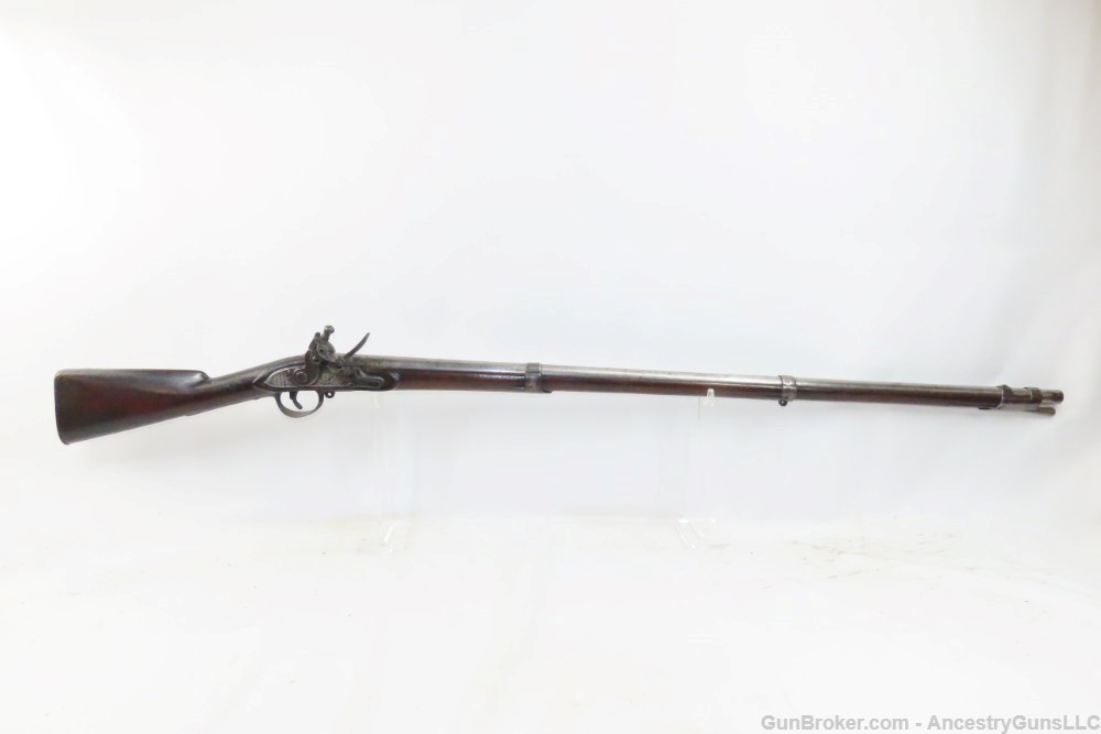 WAR of 1812 DATED Antique U.S. HARPERS FERRY ARMORY M1795 FLINTLOCK Musket -img-1