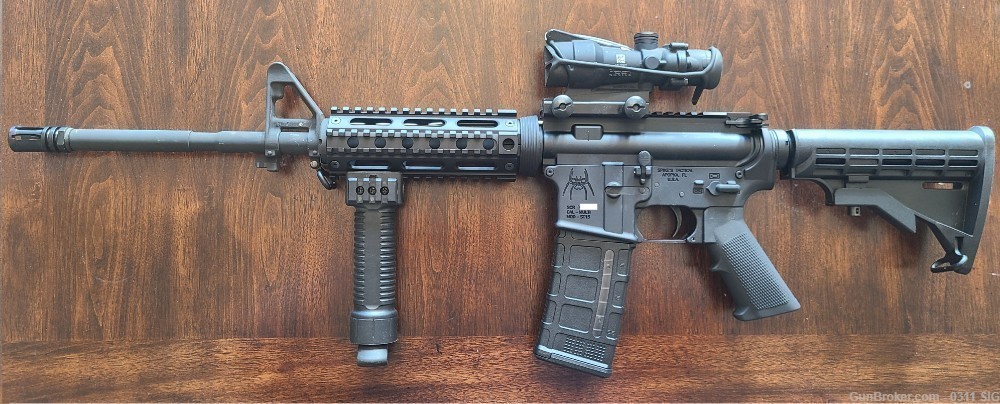 Spikes tactical AR15 with bipod-img-0