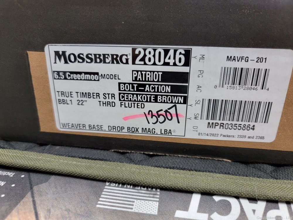 Mossberg Patriot Predator 6.5 Creedmoor 22" Bbl. Strata Timber Camo-img-7