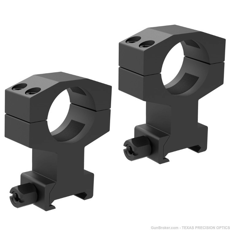 TPO 30mm Extra High 1.95 Heavy Duty Rifle Scope Rings Fits Weaver Picatinny-img-2