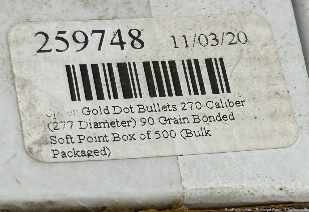 6.8SPC Reloading Bundle once fired Brass 1000Ct. and Bullets-img-3
