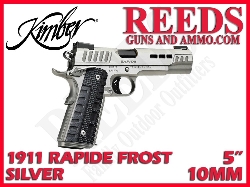 Kimber 1911 Rapide Frost 10mm 5in 1-8Rd Mags 3000429-img-0