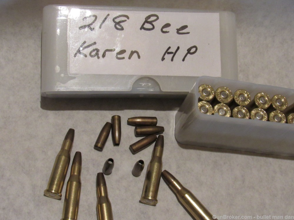 218 Bee ammo with Karen (big mouth) bullets-img-0