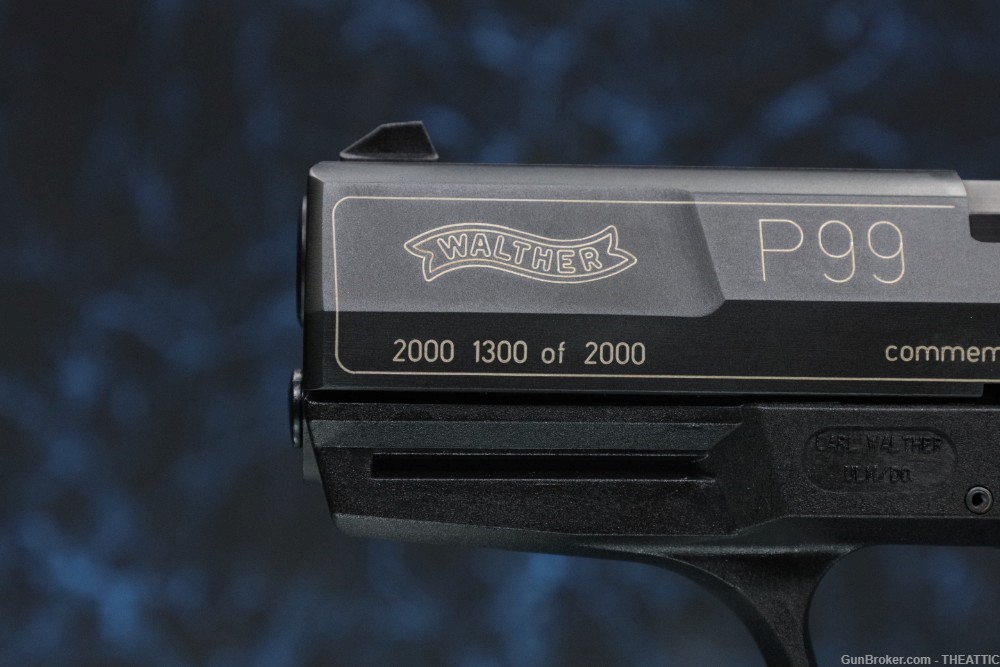 MINT CONDITION WALTHER P99 YEAR 2000 COMMEMORTIVE 9MM LUGER UNFIRED!-img-7