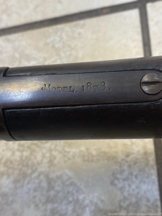 RARE! 20" Winchester 1873 Saddle Ring Carbine 1875 .44-40-img-19