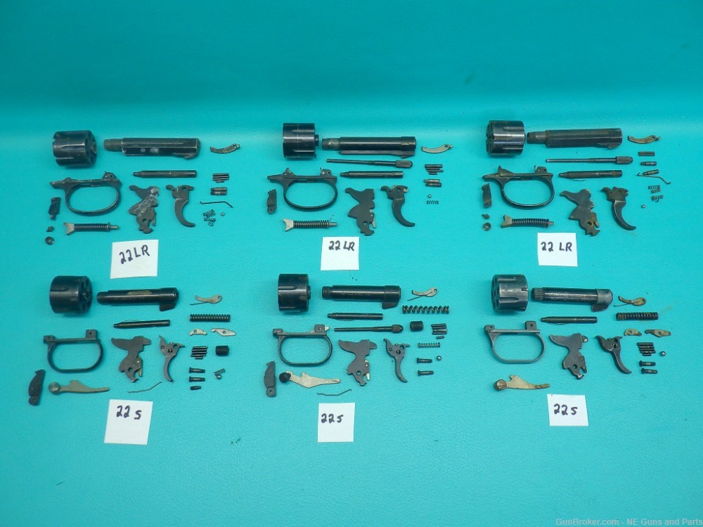 Rohm RG10 .22cal 3.25"& 2.5"bbl 6-Revolver Repair Parts Kit Bundle-img-0