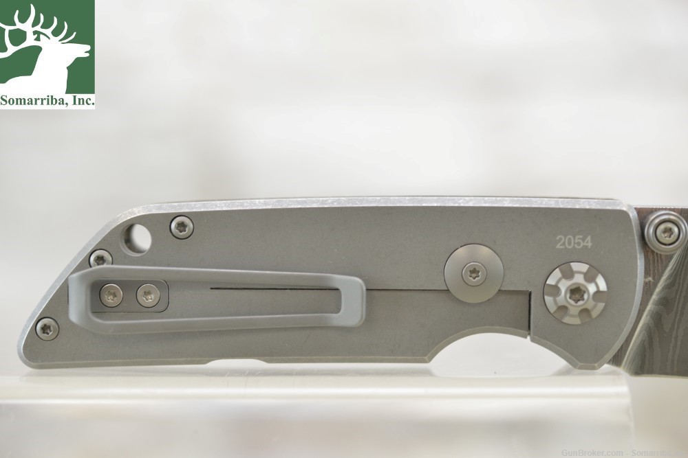 BOKER KNIFE 110662DAM M4 SHERMAN DAMASCUS 3.03" BLADE-img-4