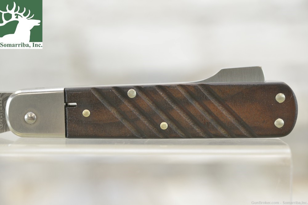 BOKER KNIFE 110715DAM 98K DAMASCUS 3.31" BLADE, 80 LAYER DAMASCUS STEEL -img-1