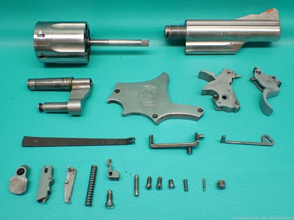 Smith & Wesson 66-1 .357 Magnum 4.25" bbl Parts Kit MFG 1980-img-0