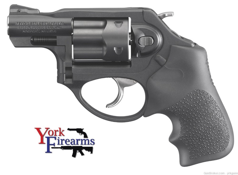 Ruger LCRx 38SPL +P  Matte Black Hogue Grip Revolver NEW 5430-img-5