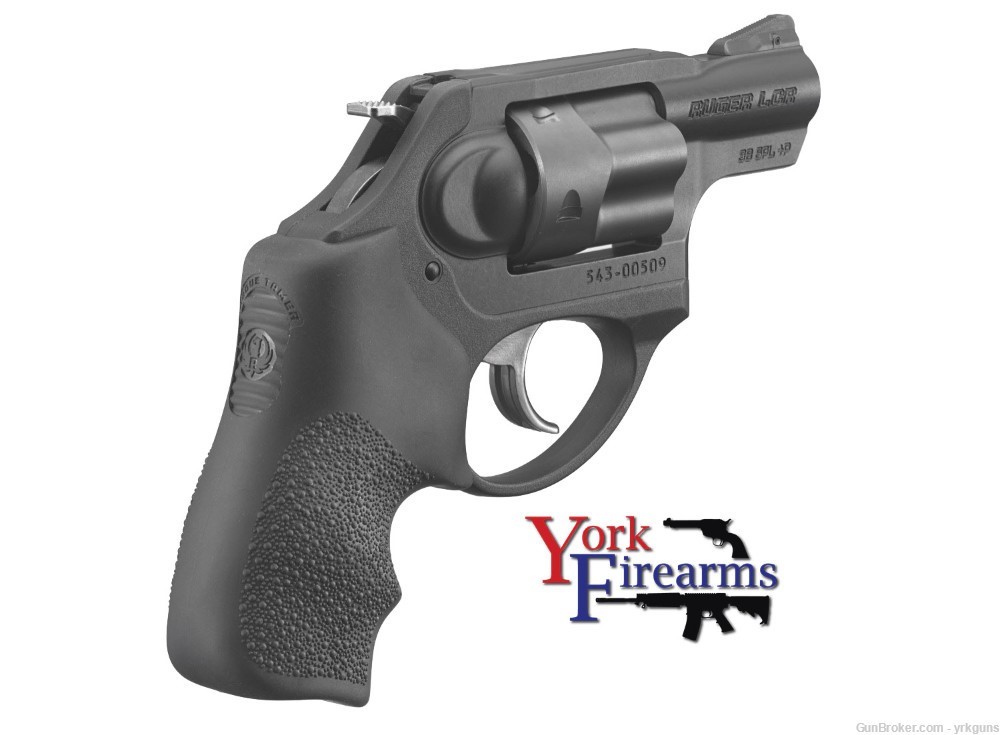 Ruger LCRx 38SPL +P  Matte Black Hogue Grip Revolver NEW 5430-img-2