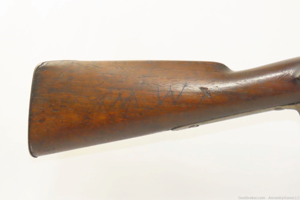 Antique CIVIL WAR Rare VIRGINIA MANUFACTORY Conversion CONFEDERATE Musket  -img-2