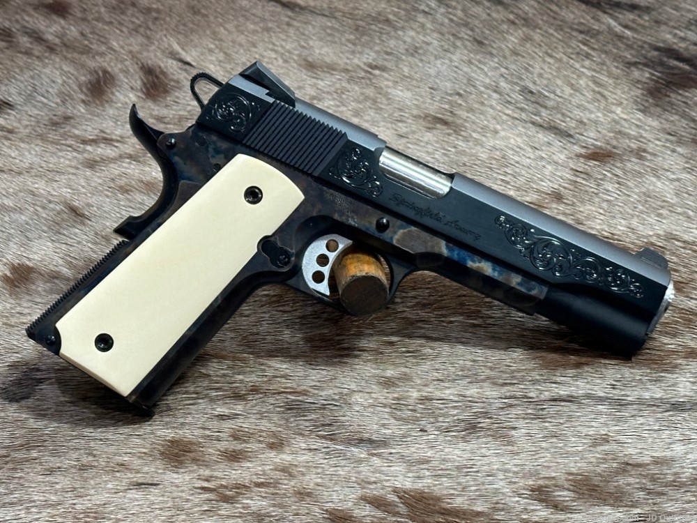 NEW LIMITED EDITION SPRINGFIELD 1911 GARRISON PREMIER GRADE 45 ACP ENGRAVED-img-0