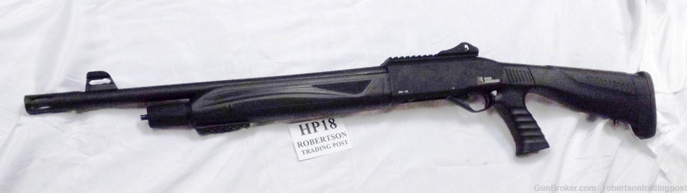 Iver Johnson HP18 Benelli type Auto Shotgun 6 Shot Pistol Grip Ghost Ring R-img-0