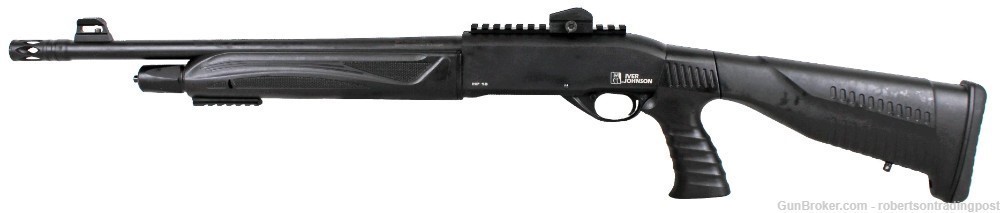 Iver Johnson HP18 Benelli type Auto Shotgun 6 Shot Pistol Grip Ghost Ring R-img-1