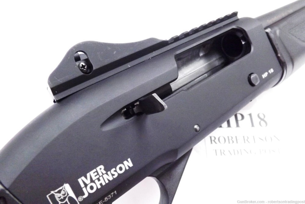 Iver Johnson HP18 Benelli type Auto Shotgun 6 Shot Pistol Grip Ghost Ring R-img-7