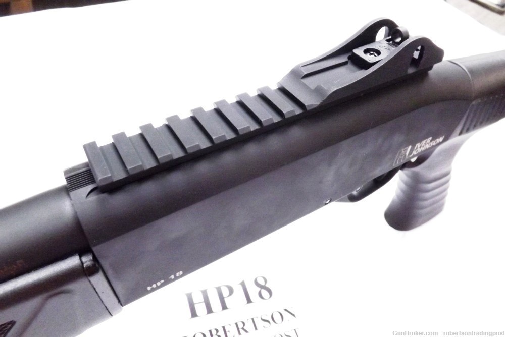 Iver Johnson HP18 Benelli type Auto Shotgun 6 Shot Pistol Grip Ghost Ring R-img-9