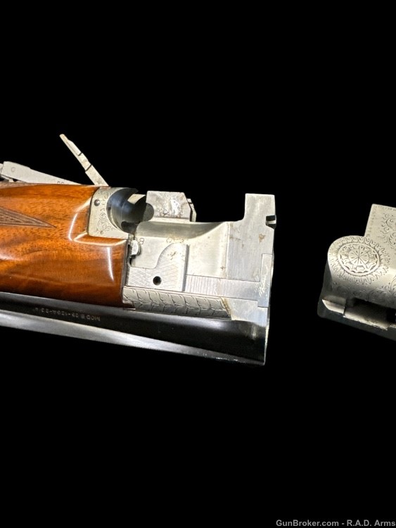 1 of 1 1969 Belgian Browning B25 Superposed PIGEON GRADE FACTORY MISTAKE-img-102