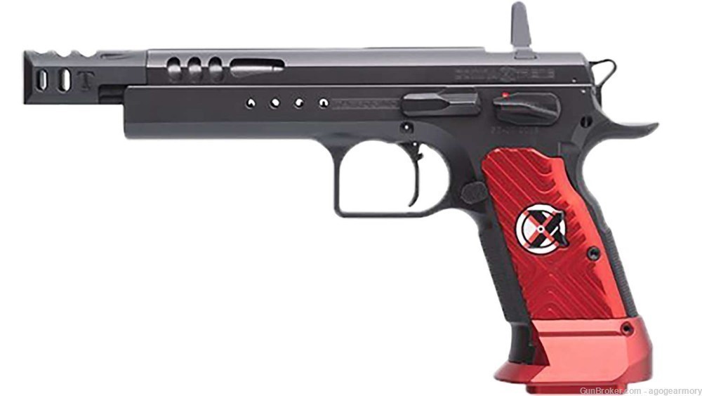  Tanfoglio Domina Xtreme Handgun 9MM 17/Rd 5.2" Barrel Black TF-DOMX-9-img-0
