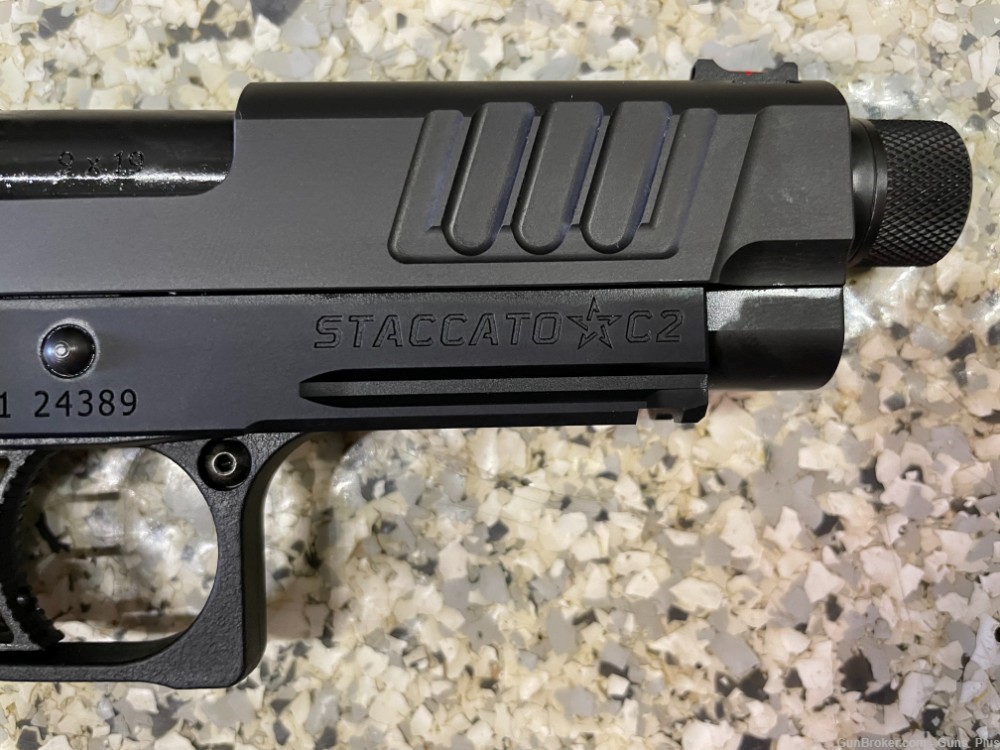 Staccato C2 DLC Threaded Barrel Compact Sights-img-2