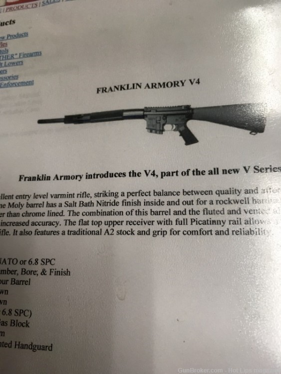 Franklin Armory V4 5.56 Varmint Rifle-img-7