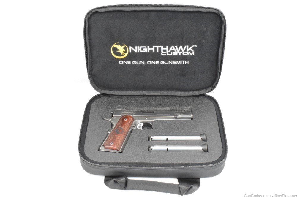 NEW IN BOX - NIGHTHAWK GOVT PREDATOR 45ACP 5" - SMOKED NITRIDE FINISH-img-7